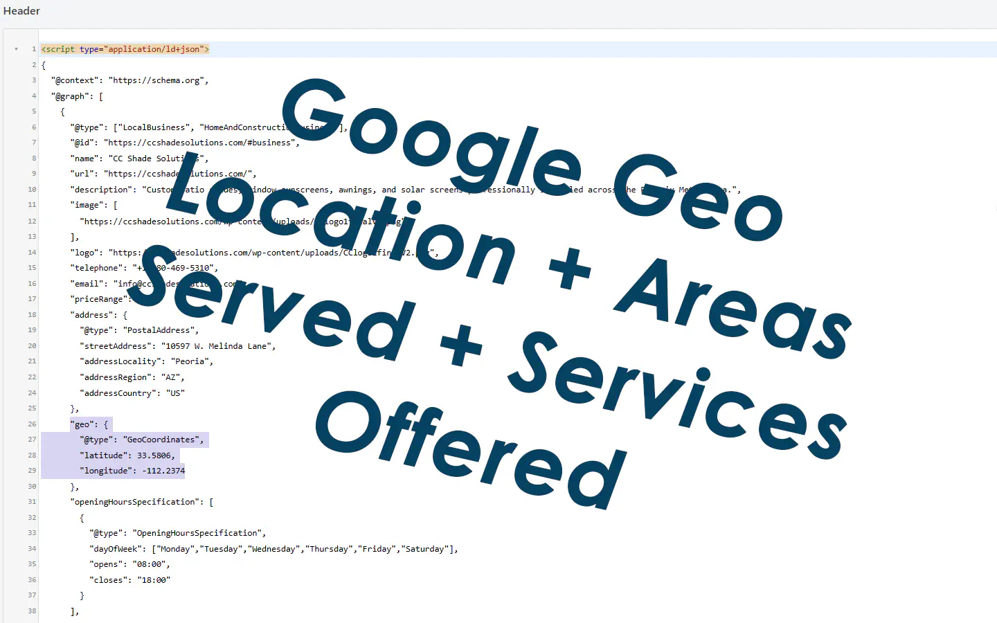 Phoenix Arizona SEO audit dashboard showing technical review, crawl issues, and search performance