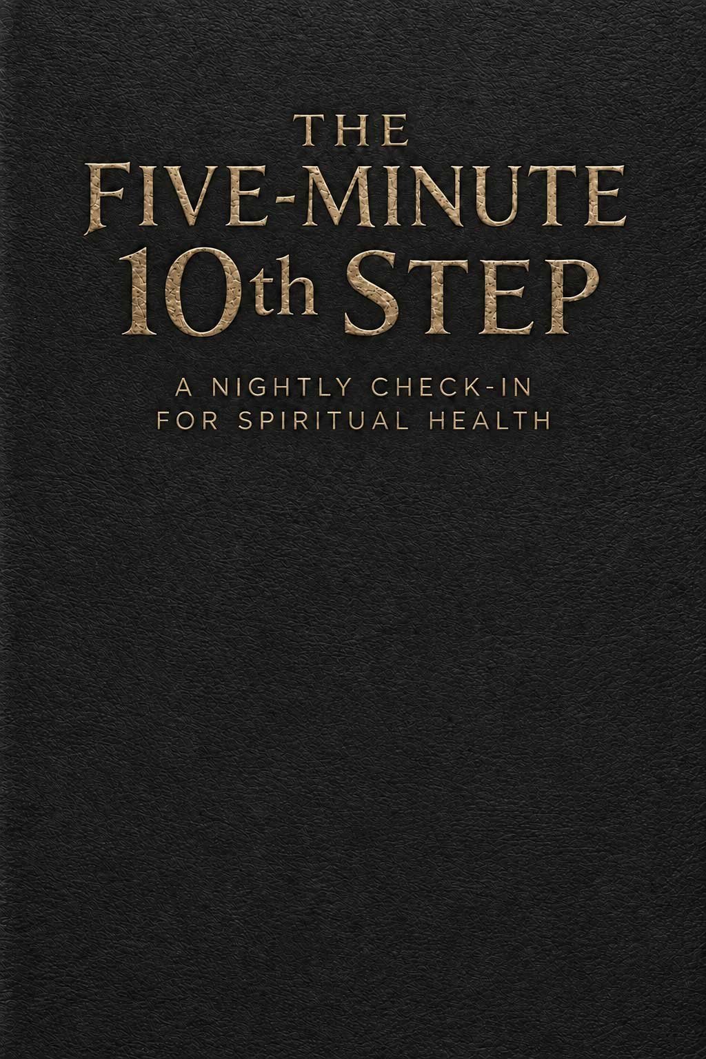 The Five-Minute 10th Step cover