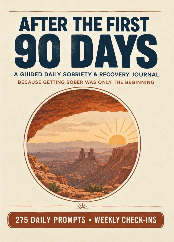 After the First 90 Days recovery journal cover